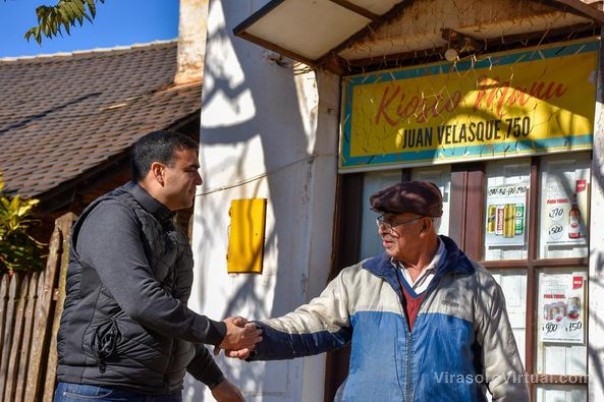 En nuestro recorrido por las obras que se están realizando también dialogamos con los vecinos