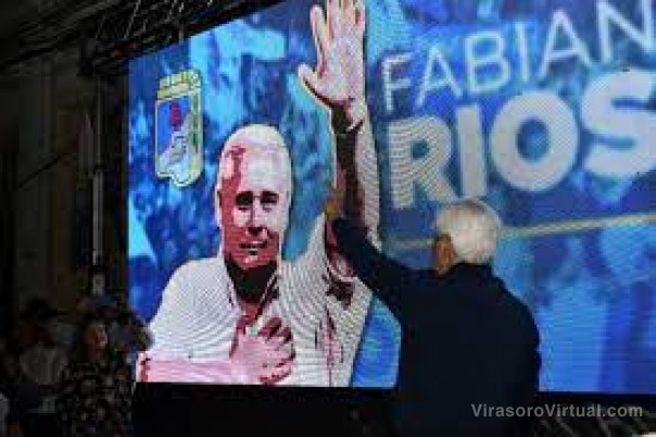 El PJ correntino homenajeó a Fabián Ríos