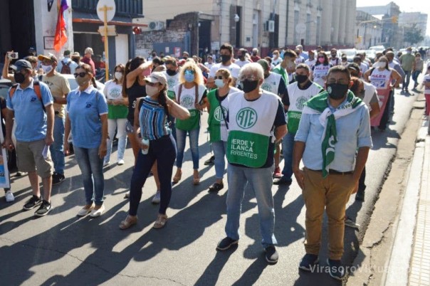ATE rechaza anuncio salarial a la baja del Gobierno de Corrientes y define medidas de acción directa