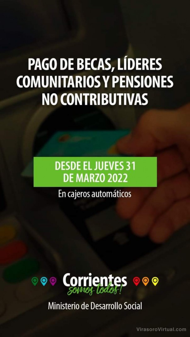 Pago de becas