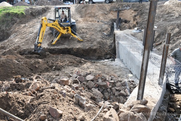 La Municipalidad de Corrientes avanza con las obras de renovación en el parque Mitre