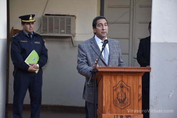 Héctor Daniel Gauna asumió como nuevo Jefe de la Unidad Regional Quinta de Policía