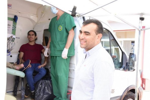 Acompañaron el comienzo del programa “Corrientes sonríe” organizado por el Ministerio de Salud Pública del Gobierno