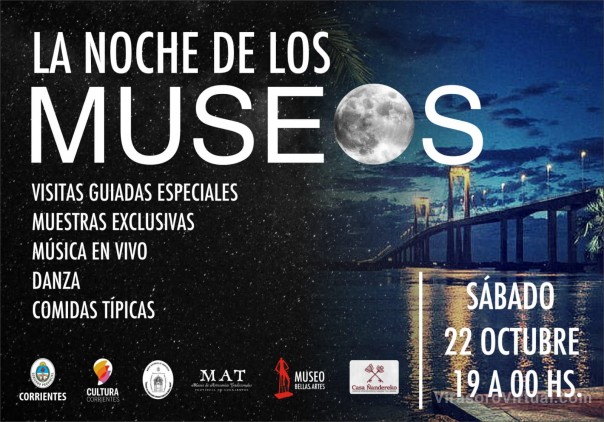 Se presentó la atractiva programación de la Noche de los Museos