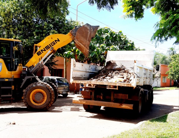 Accionar del Municipio durante el fin de semana
