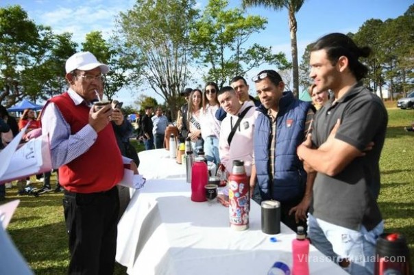 Ayer por la tarde se realizó en La Liga Virasoreña el concurso "Mejor preparador de Mate"