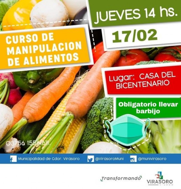Curso de Manipulación de Alimentos