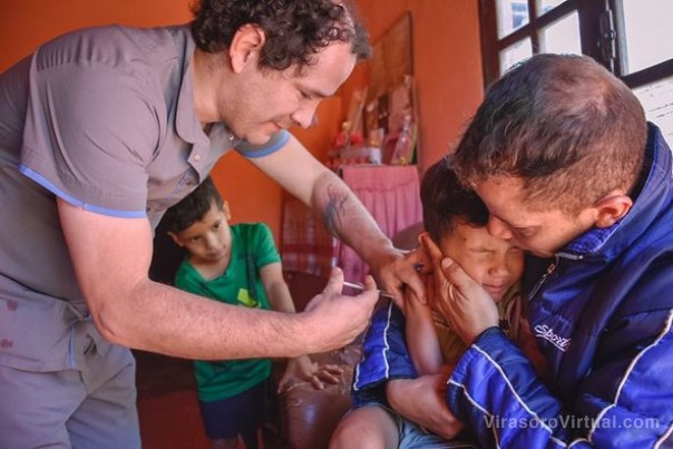 Continúa la campaña de vacunación contra Rubéola, Sarampión, Papera y Polio