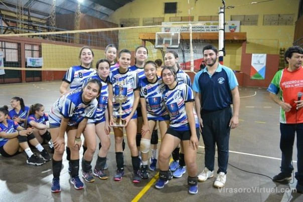 Encuentros deportivos desarrollados por la Liga Correntina de Voley
