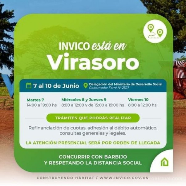 Invico en Virasoro