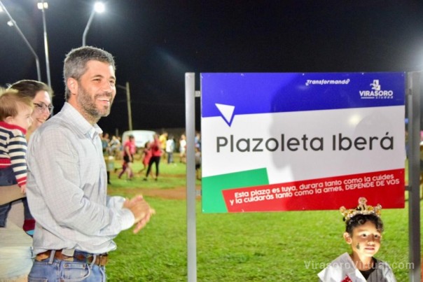 Nueva plazoleta Iberá: una promesa cumplida a los vecinos