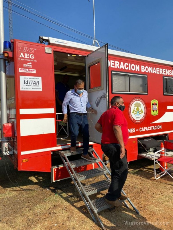 En Santo Tomé, Cardozo verificó el sistema de atención sanitaria