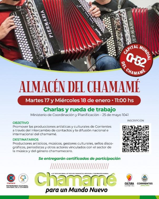 El Almacén del Chamamé buscará reunir a programadores de festivales y artistas