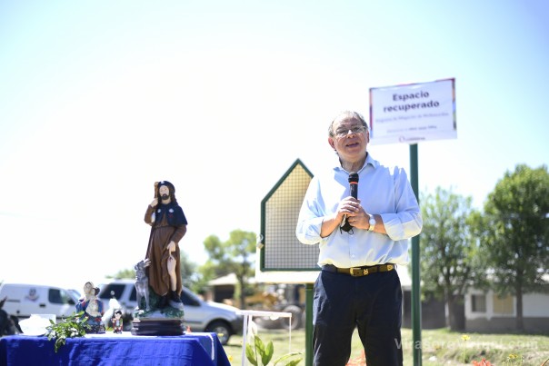 San Roque Este: Tassano inauguró el 92º espacio recuperado de la ciudad