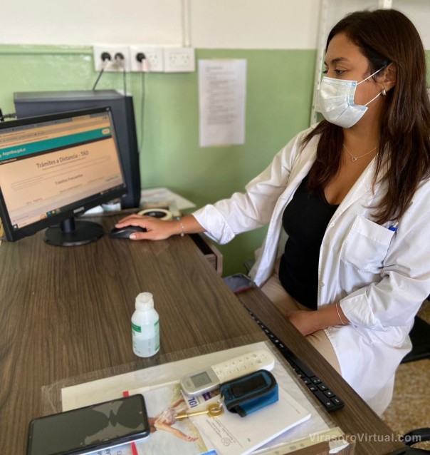 Se puso en funcionamiento el consultorio destinado a la evaluación y remisión del Certificado Médico Oficial Digital