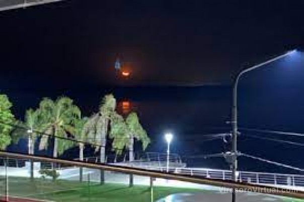 Corrientes: le sacó una foto a la luna y apareció la silueta de la Virgen de Itatí