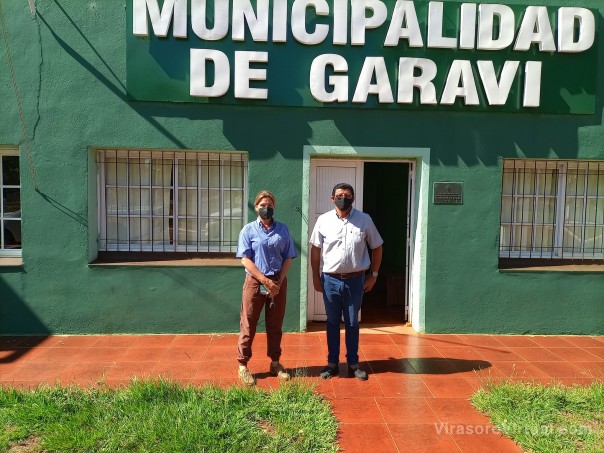 La titular del ICAA visitó el Municipio de Garaví