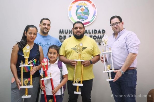 Desde el municipio continuan acompañando y brindando más oportunidades a los deportistas santotomeños.