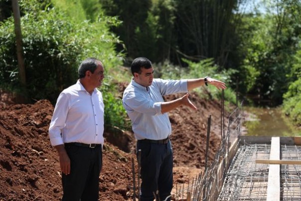 Siguen cumpliendo el compromiso asumido, con más obra pública para la transformación de Santo Tomé