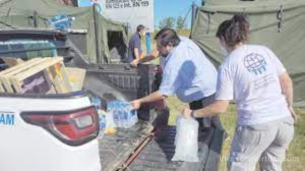 Los voluntarios de Cascos Blancos brindarán asistencia sanitaria en el Gauchito Gil