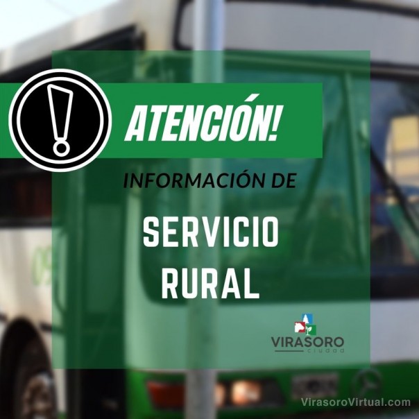 Atención, horarios colectivos