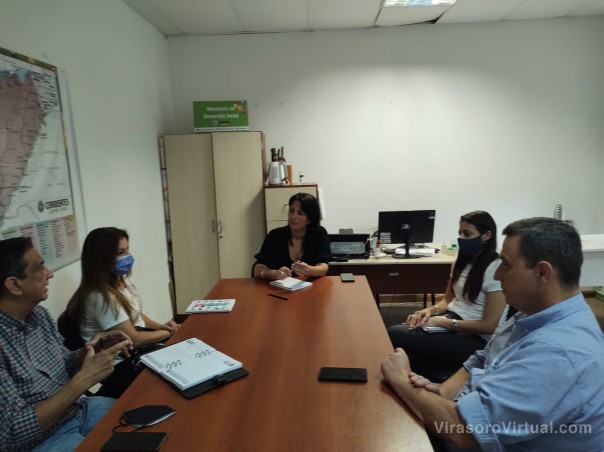 El Gobierno provincial continúa la planificación de acciones conjuntas del programa Oñondivé con el municipio de Goya