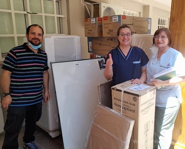 Salud Pública entregó equipamiento a los hospitales Vidal y Pediátrico
