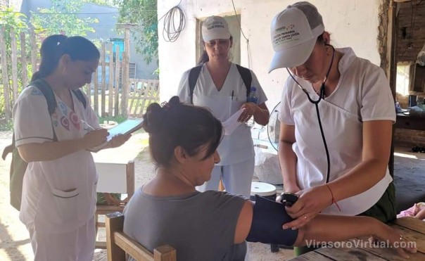Promotores, agentes sanitarios y obstetras ya visitaron a más de 3500 personas