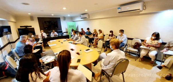 Cardozo encabezó la primera reunión del año del Gabinete de Salud