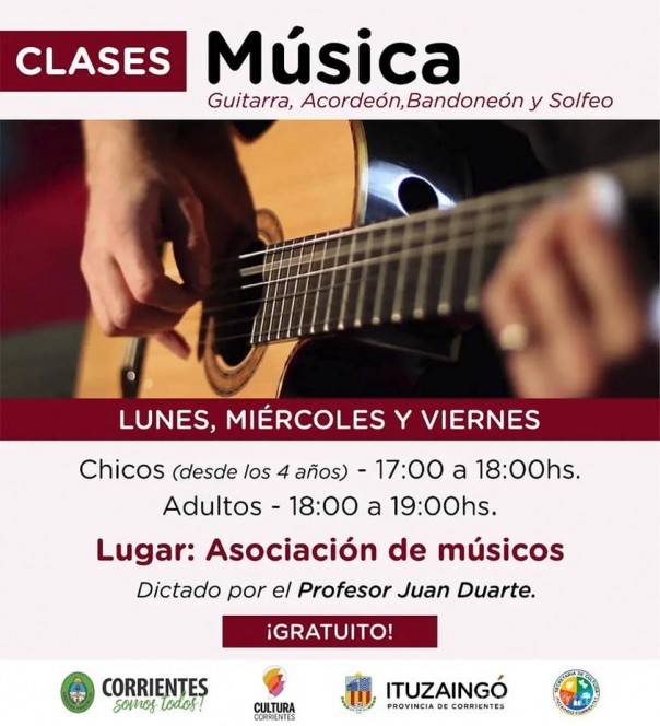 Clases en Ituzaingó