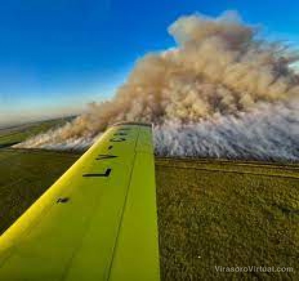 Un problema sanitario afecta al Paraguay debido a los incendios en el Iberá