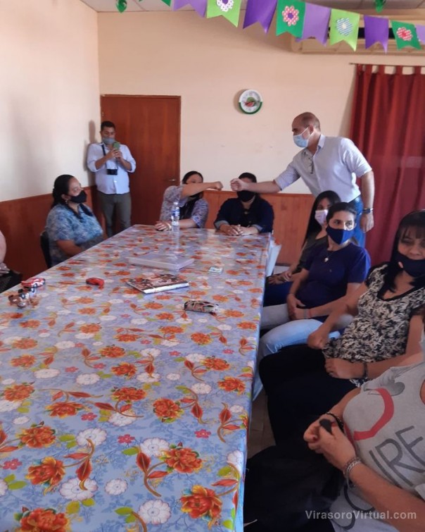 El curso gratuito de cuidadores domiciliarios llego a Santo Tome.