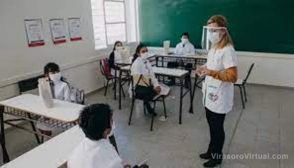 Destacaron la mayoritaria adhesión a la presencialidad plena en las escuelas