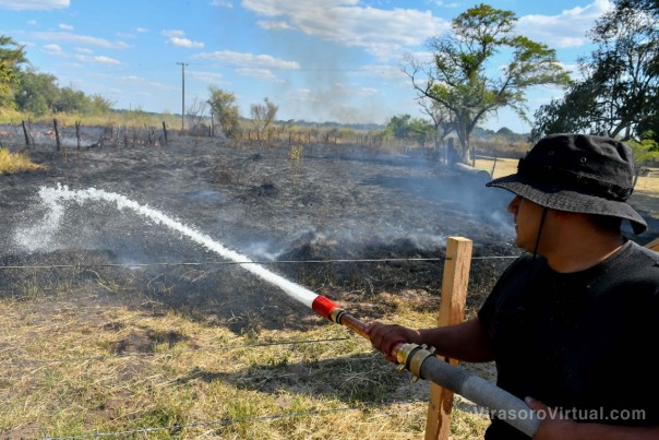 El gobernador Valdés llamó a la conciencia ciudadana para prevenir incendios