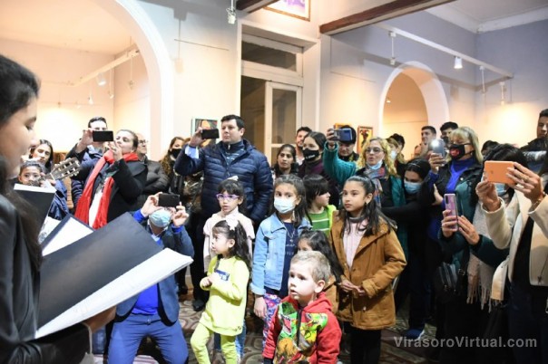 Pequeños artistas exponen sus obras en el Centro Cultural Mors