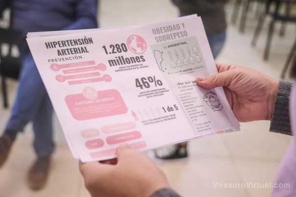 “Detección de enfermedades no transmisibles y alimentación saludable