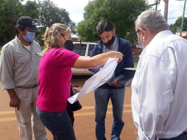 Equipo del ICAA atendió en las colonias de San Carlos y Santo Tomé