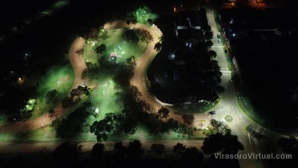 ¡Continuan iluminando la ciudad!