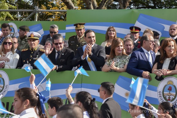 Valdés manifestó "una tremenda alegría" por "volver a sentir la Patria de esta manera"