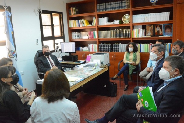 El ministro López Desimoni desarrolló una intensa agenda en Virasoro y Santo Tomé