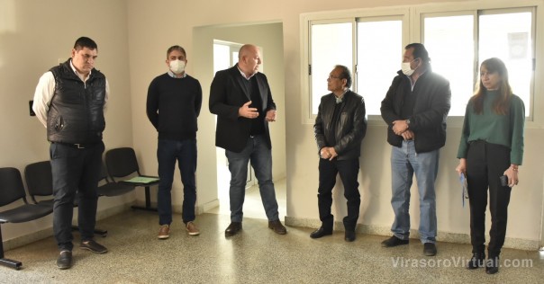 Cardozo puso en funciones al director del centro de salud de Yatay Ti Calle