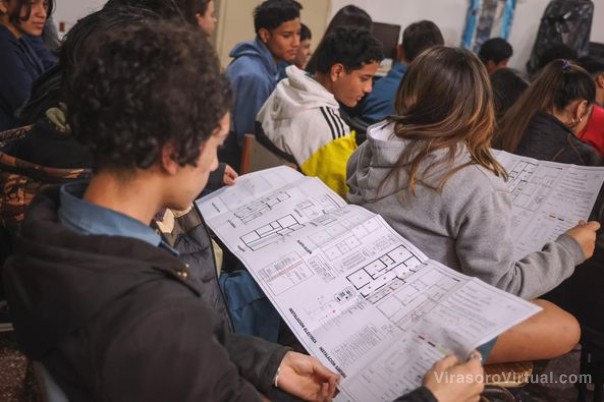 ¡Los alumnos de sexto y séptimo de la Escuela Técnica recibieron una capacitación