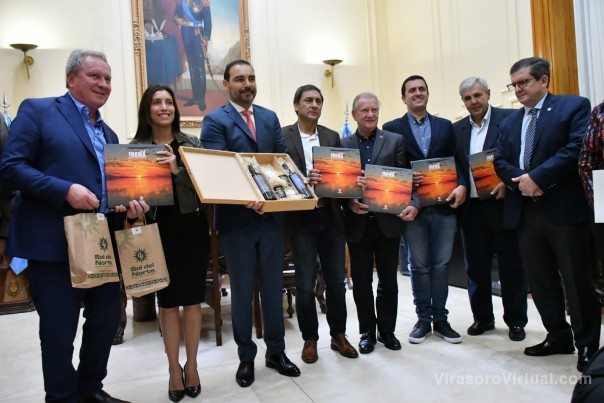 Valdés recibió en su despacho a vicegobernadores del Norte Grande