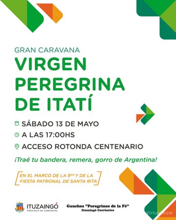 Gran caravana: Virgen Peregrina de Itatí