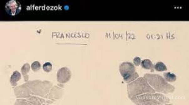 El mensaje con el que Alberto Fernández festejó el nacimiento de su hijo, Francisco
