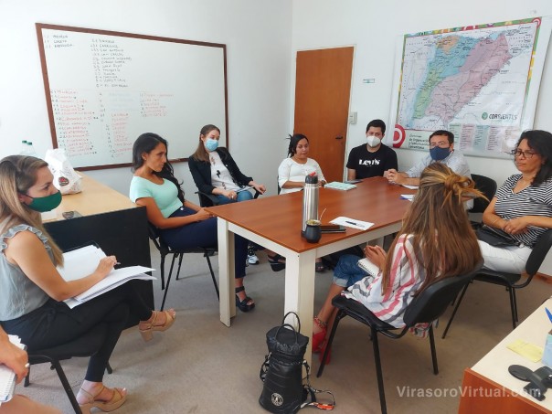 Desarrollo Social se reunió con el Municipio de Carlos Pellegrini