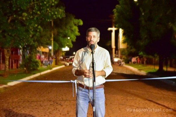 Más obras en la calle Berón de Astrada y luces LED de los barrios 40 y 100 viviendas
