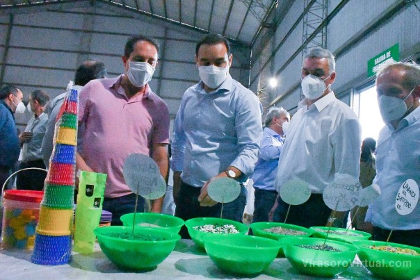 Gestión de residuos: Valdés dejó inaugurada la planta ambiental regional de Bella Vista