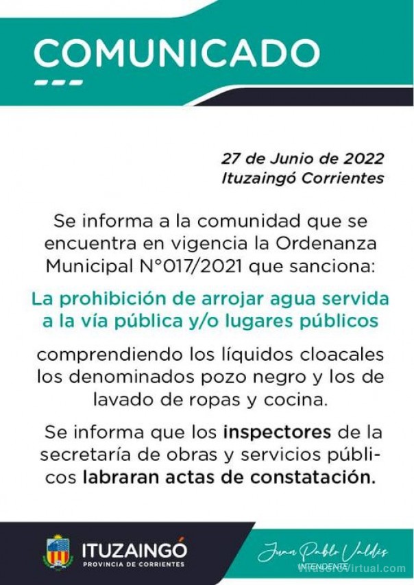 Comunicado