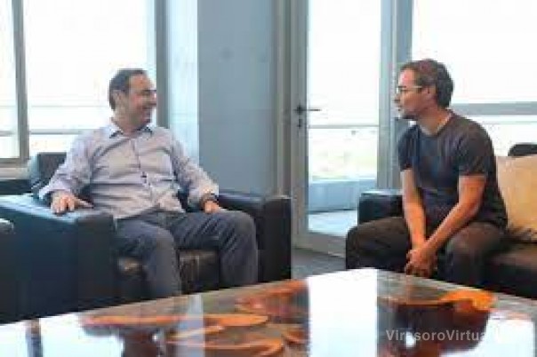 Valdés recibió al ministro de Cultura porteño y avanzaron en la promoción nacional del Chamamé